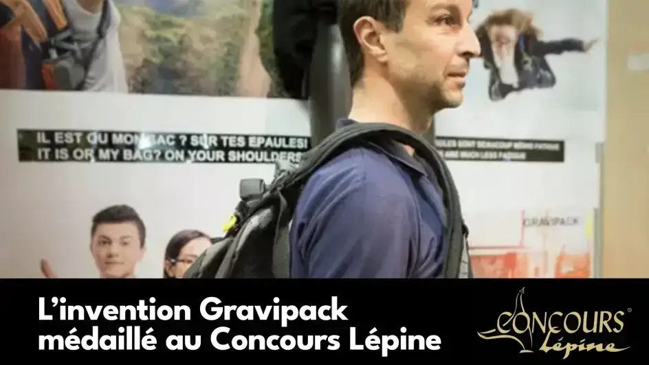 sac a dos en apesanteur Gravipack concours lepine