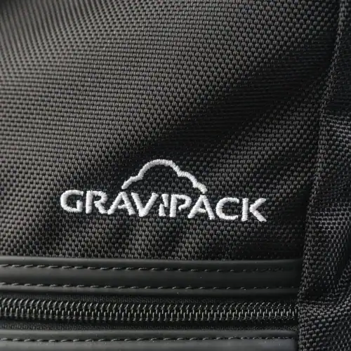 Sac à dos ergonomique Gravipack avec exosquelette pour homme, femme et enfant.