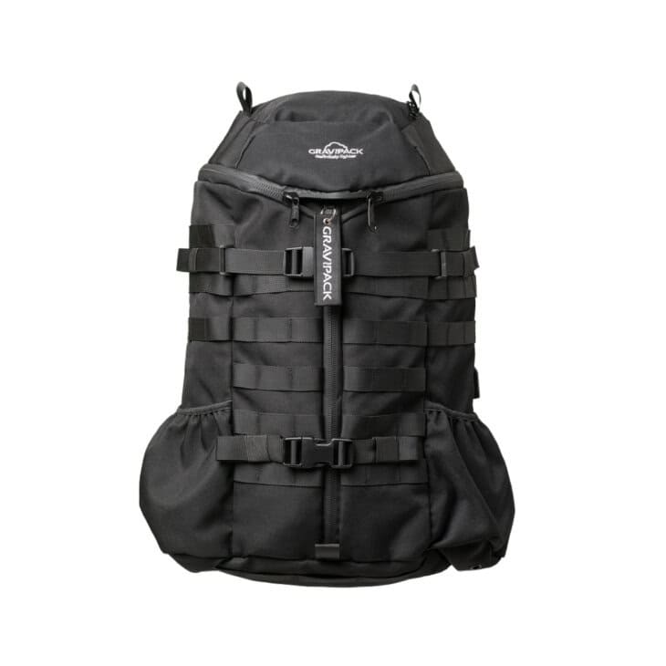 devis personnalisé pour équiper plusieurs collaborateurs, vue de dos, solution de portage GRAVIPACK