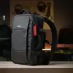 Sac à dos de randonnée grande capacité GRAVIPACK vu de face avec exosquelette intégré