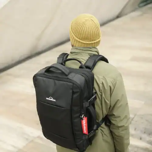 Plus qu’un sac à dos : une innovation plébiscitée par les professionnels.