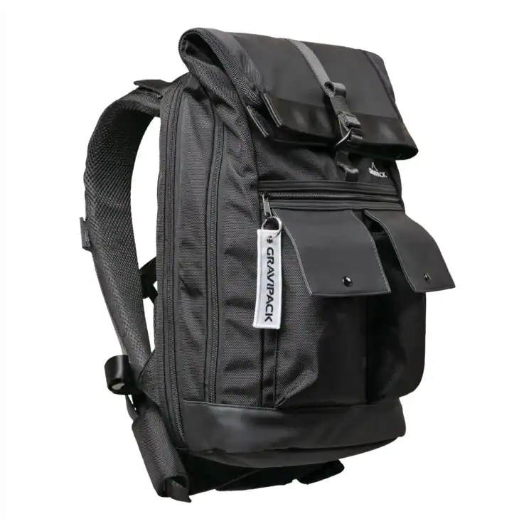 Sac vélo urbain Gravipack, ergonomique et durable Conçu pour protéger votre dos, même chargé, sur vélo en milieu urbain.
