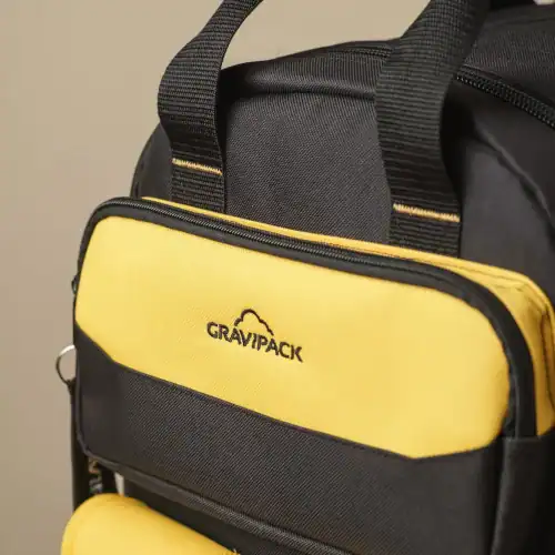 Sac à dos porte-outils conçu pour répondre aux besoins quotidiens des professionnels mobiles et polyvalents.