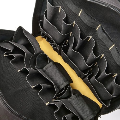 Sac porte-outils adapté aux serruriers réalisant des installations, réparations et ouvertures lors de déplacements.