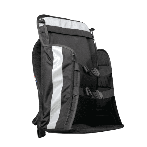 Armature exosquelette GRAVIPACK pour transporter un ordinateur et des affaires