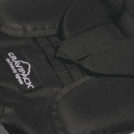 Système de portage exosquelette GRAVIPACK maintenant le sac à distance du dos
