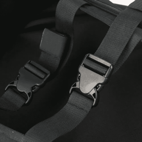 Structure exosquelette anti-mal de dos intégrée à un sac à dos GRAVIPACK