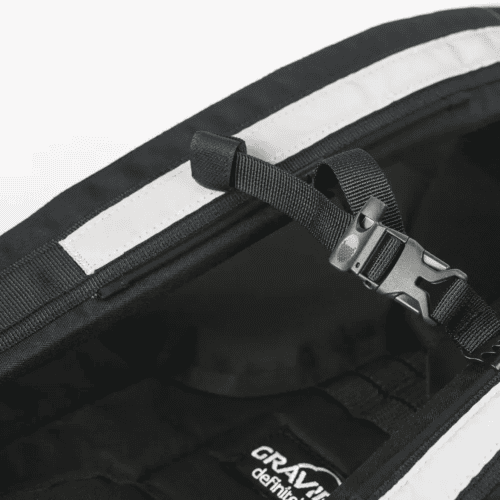 Claie de portage exosquelette GRAVIPACK conçue pour mieux répartir le poids du sac