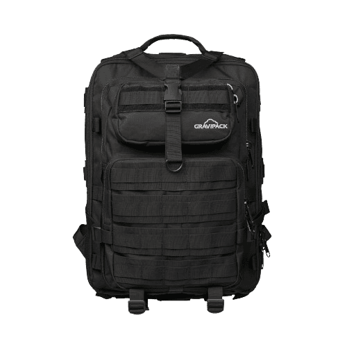 Sac à dos ergonomique anti-mal de dos avec exosquelette Gravipack.