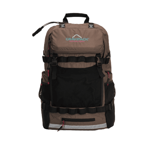 Sac à dos ergonomique de randonnée femme anti-mal de dos avec exosquelette pour homme, femme, enfant.