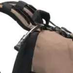 Sac à dos ergonomique GRAVIPACK porté de face avec les bretelles ergonomiques visibles