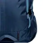 Sac à dos anti-mal de dos GRAVIPACK posé avec compartiments et système de portage visibles