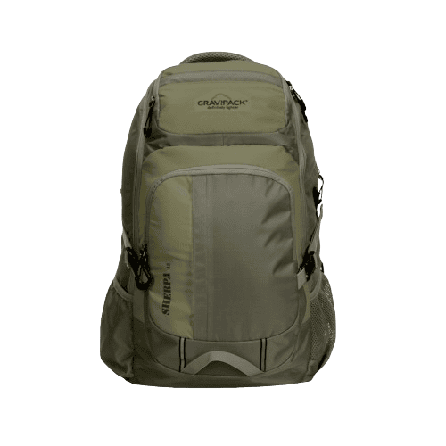 Sac à dos de GR et randonnée léger anti-mal de dos avec exosquelette pour homme, femme, enfant.