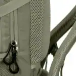 Détail des bretelles à exosquelette du sac à dos randonnée ergonomique GRAVIPACK