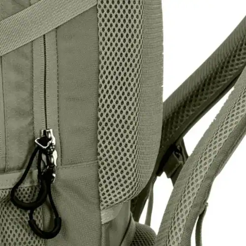 Détail des bretelles à exosquelette du sac à dos randonnée ergonomique GRAVIPACK