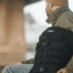 Détail des bretelles à exosquelette du sac à dos épaules sensibles GRAVIPACK