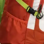 Détail des bretelles à exosquelette du sac à dos léger confortable GRAVIPACK
