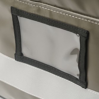 agent de contrôle avec sac de travail, vue de face, solution de portage GRAVIPACK