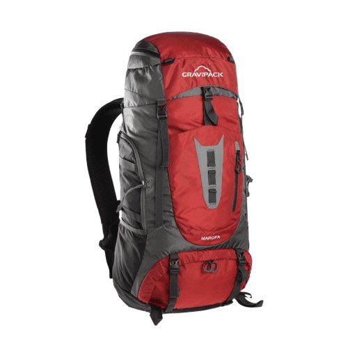 Sac à dos randonnée ergonomique anti-mal de dos avec exosquelette pour homme, femme et enfant.