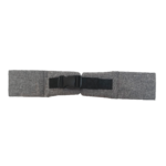 Sangle abdominale grise en tergal Gravipack pour bretelles de sac à dos