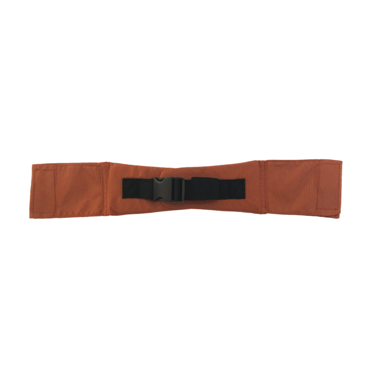 Sangle abdominale terracotta Gravipack pour bretelles de sac à dos