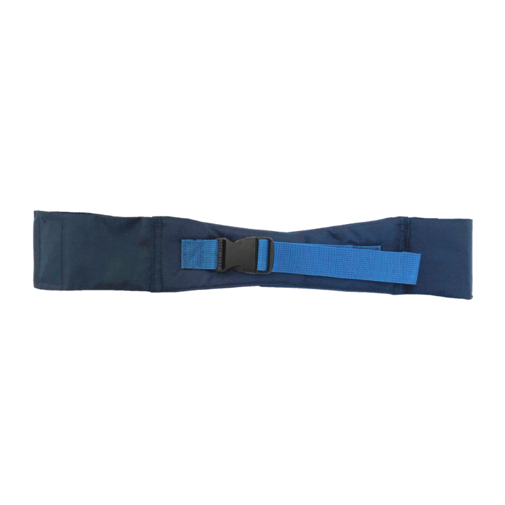 Sangle abdominale bleu électrique Gravipack pour bretelles de sac à dos