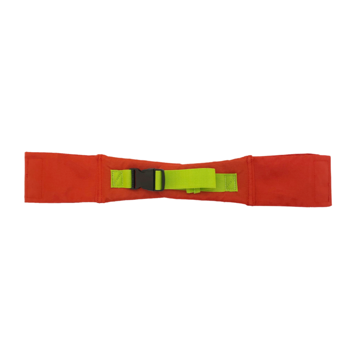 Ceinture sangle de ventre orange pour bretelles de sac à dos universelle et exosquelette Sac à dos Gravipack
