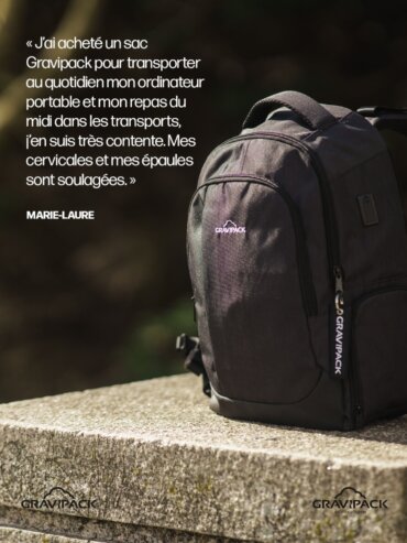 Sac à dos QVT entreprise : poids dompté | GRAVIPACK