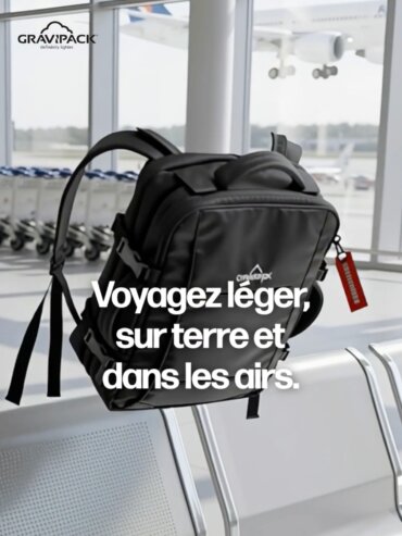 Détail de la structure exosquelette intégrée à un sac à dos pour outils GRAVIPACK