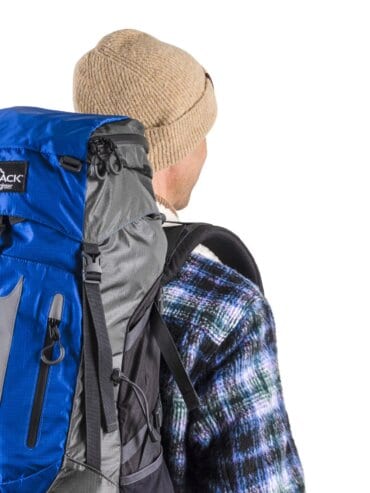 L’exosquelette Gravipack répartit mieux la charge et apporte sa touche de magie technologique.