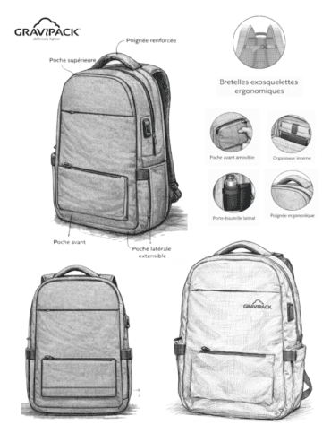 La charge monte dans le train, le confort voyage avec Gravipack.