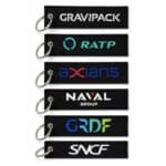 Porte clé professionnel Gravipack avec exosquelette intégré, conçu pour améliorer le confort lors des déplacements