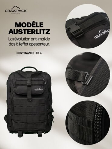 Le sac qui fait équipe avec votre dos