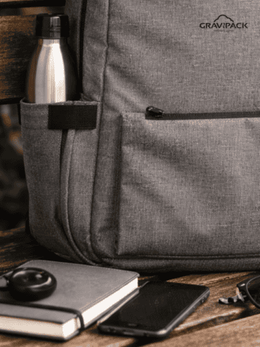 Sac à dos business élégant avec compartiment pour ordinateur portable. Idéal pour voyager en train, en avion ou entre deux réunions !
