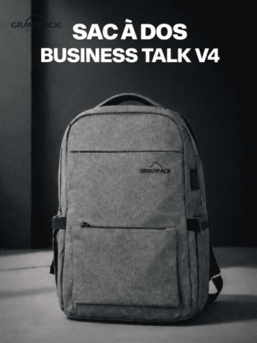 Le sac ordinateur Gravipack accompagne entrepreneurs, commerciaux et travailleurs nomades. Votre ordinateur vient de trouver son chauffeur privé !