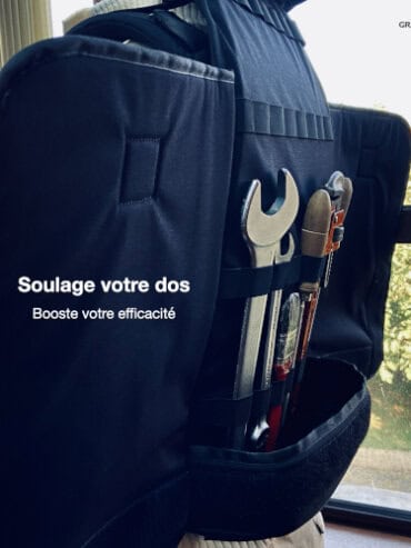 Train, avion, bureau : Gravipack voyage avec vous et laisse le métier de porte-bagages au train.