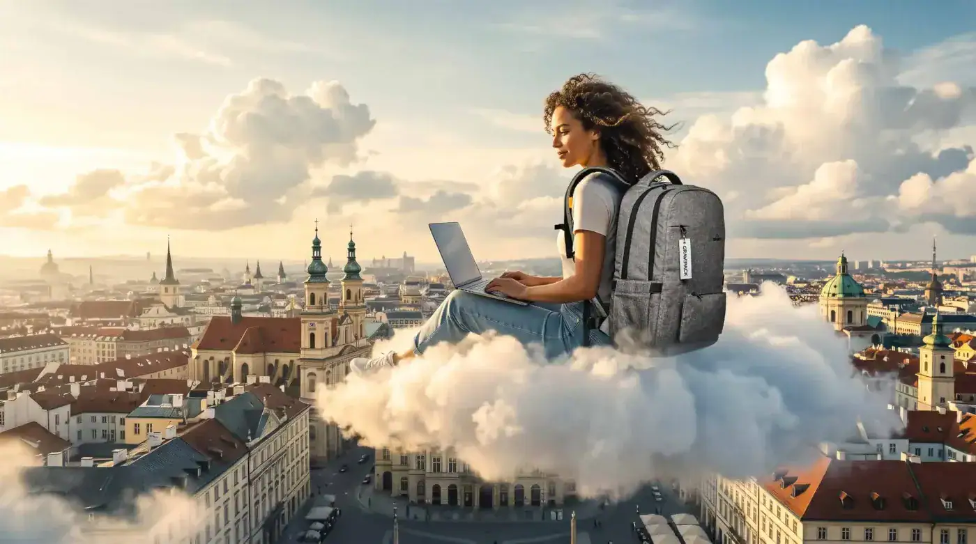 Sac à dos télétravail pour le bureau et les ordinateurs polyvalent pour activités en plein air.