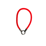 Dragonne en corde tressée rouge vermillon avec anneau Loop Gravipack